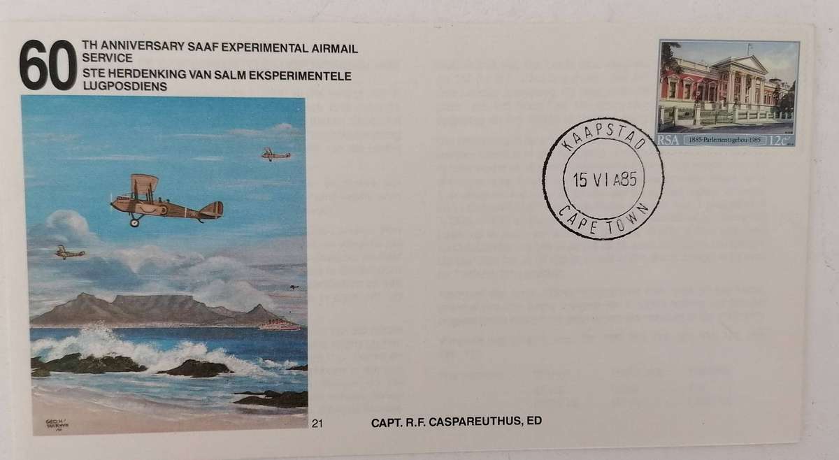 Aviation SAAF Cover No.21