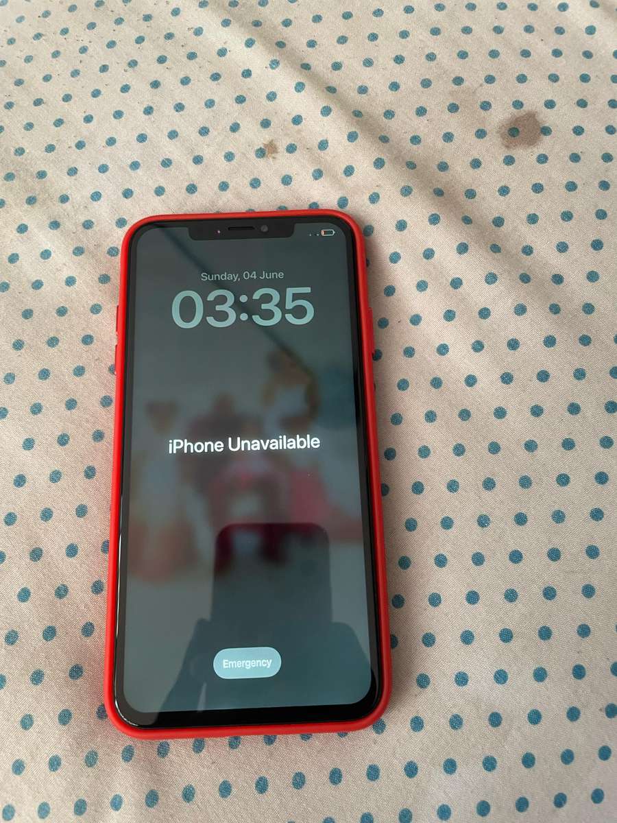 IPHONE XS MAX ON UNAVAILABLE 64Gb