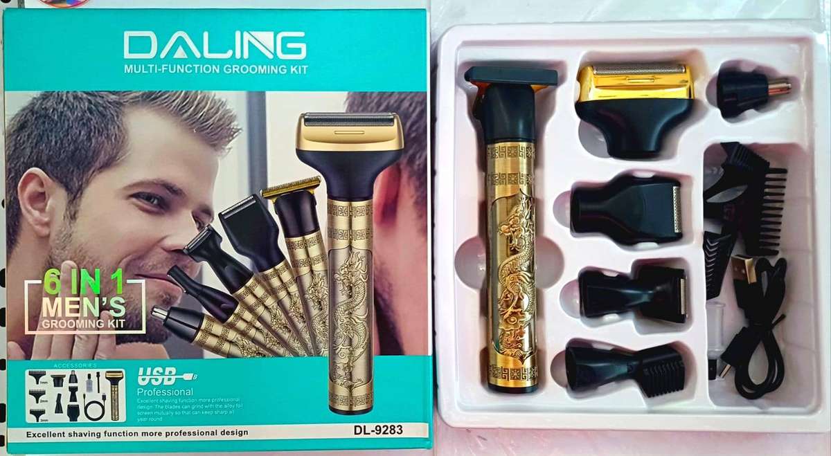 DALING DL-9283 6-in-1 Men's Grooming Kit