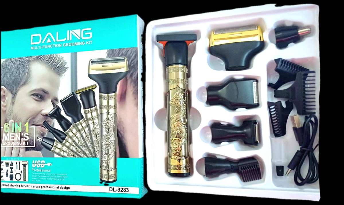 DALING DL-9283 6-in-1 Men's Grooming Kit