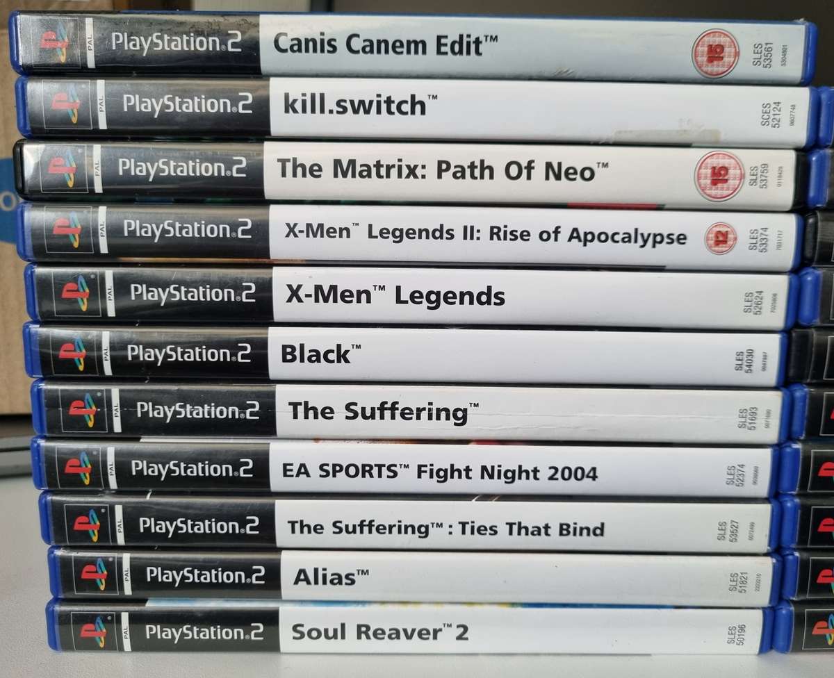 Ps2 Games Bundle (please see description)