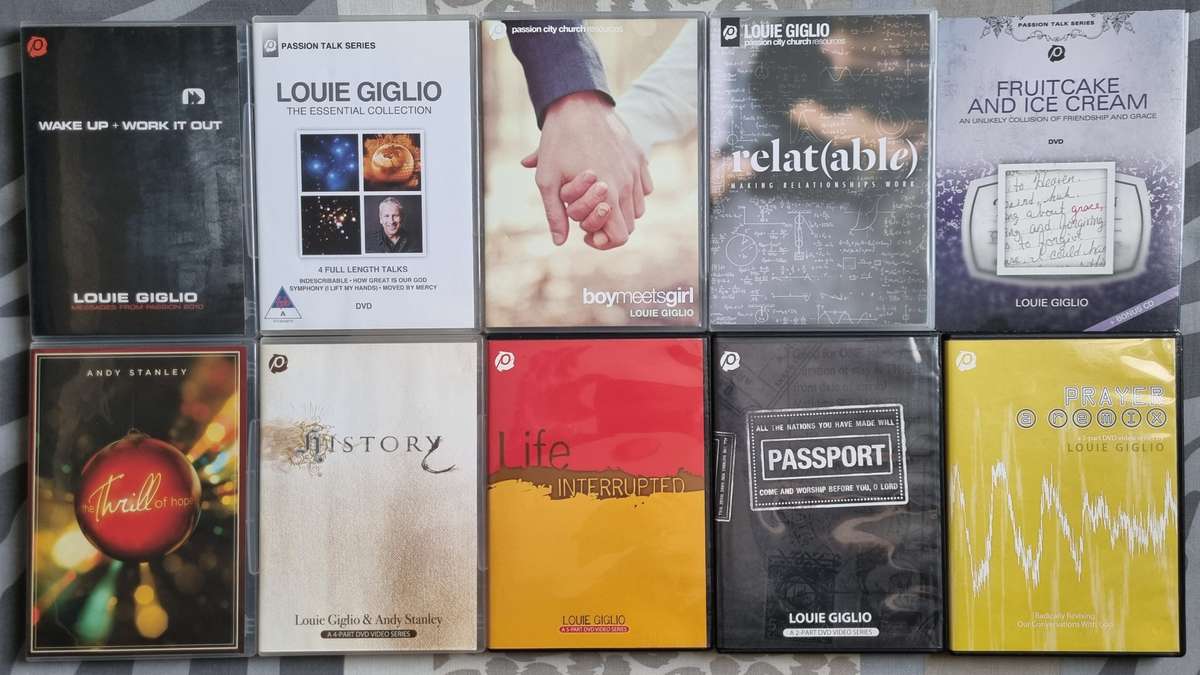Religious DVD Combo Over 50 DVD's