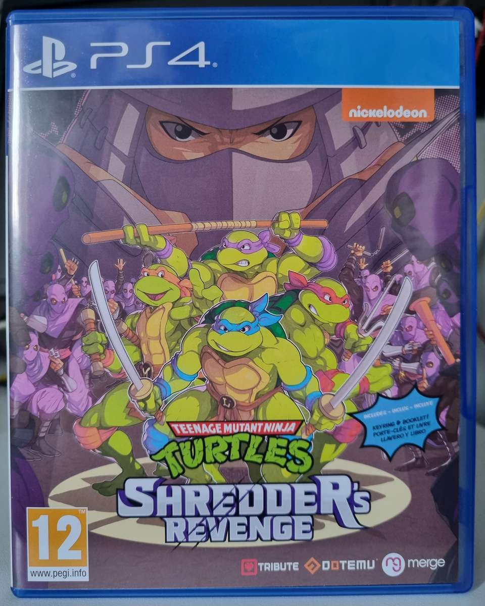 Teenage Mutant Ninja Turtles Shredder's Revenge Ps4 Game