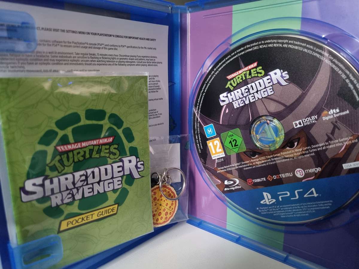 Teenage Mutant Ninja Turtles Shredder's Revenge Ps4 Game