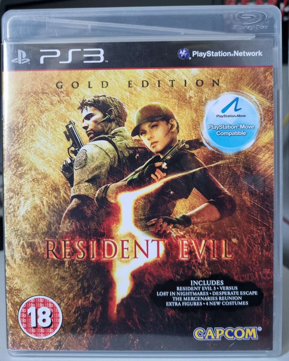 Resident Evil 5 Gold Edition PS3 Game