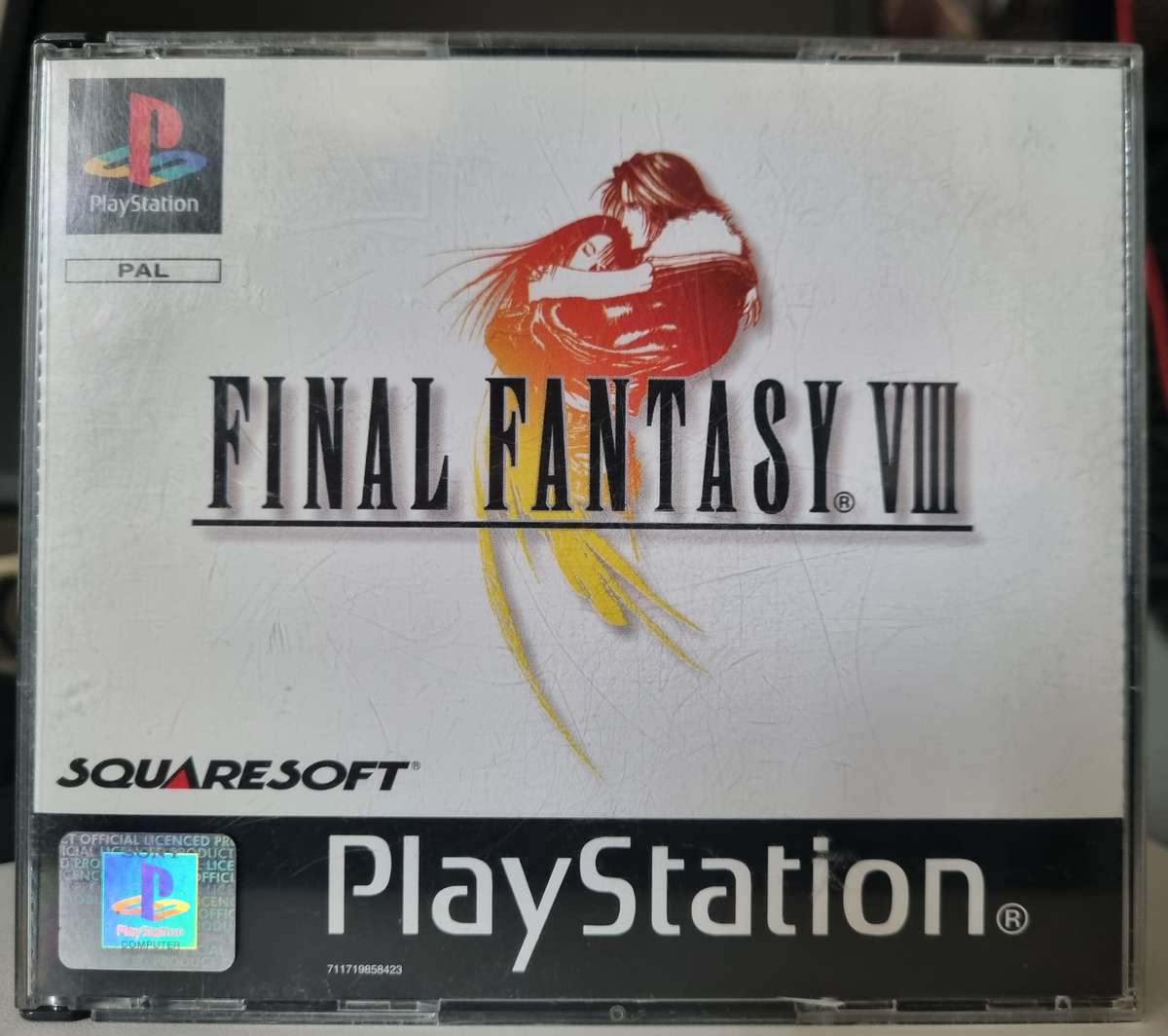 Final Fantasy VIII Replacement Cover Art & Manual PS1 Game (read description)