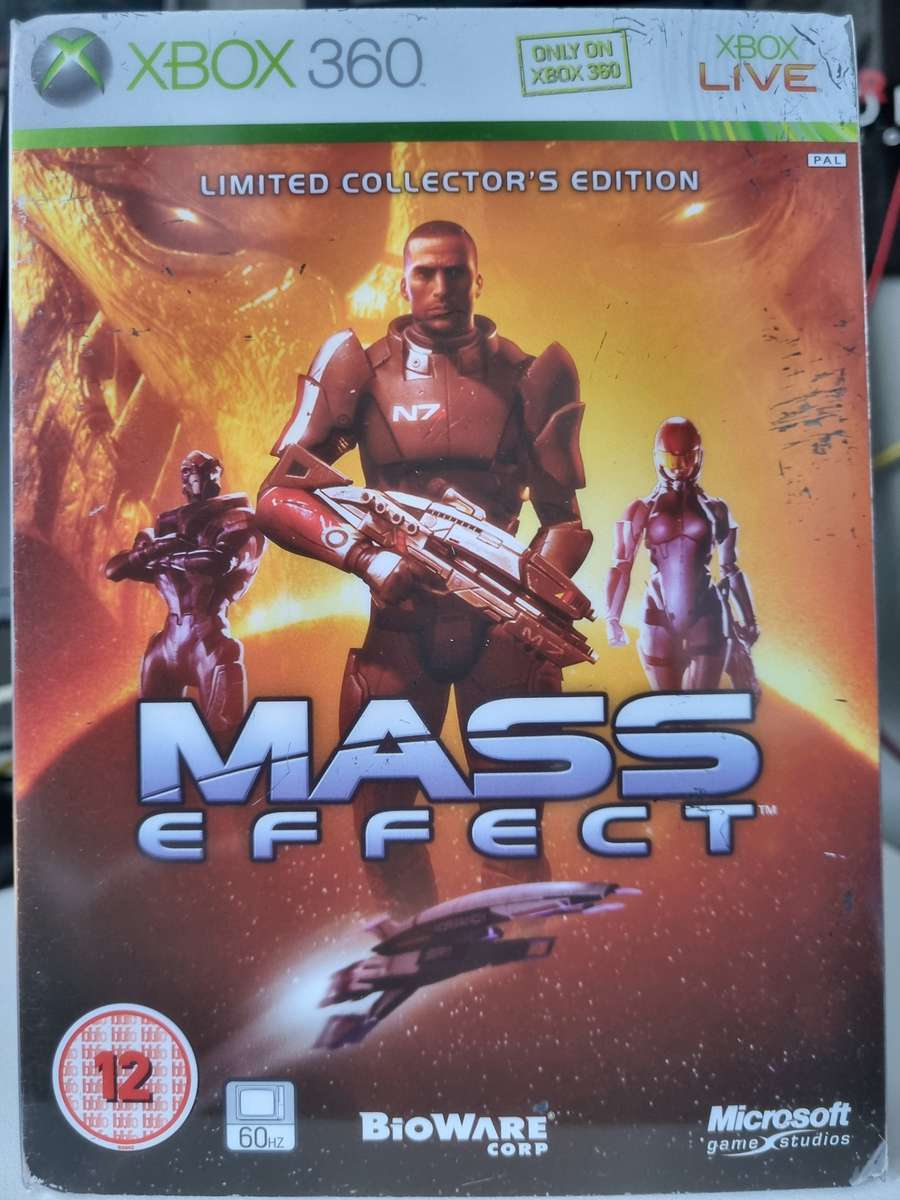 Mass Effect 1 & 2 Collector's Edition & Perfect Dark Zero Xbox 360 Games