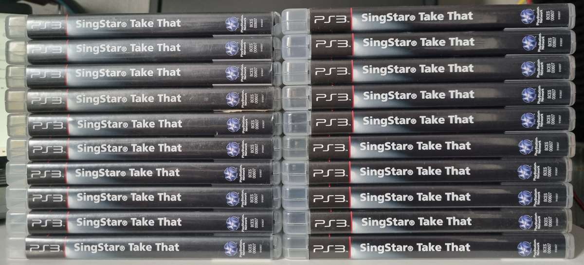 Singstar Take That PS3 Game Bundle (20 Games)