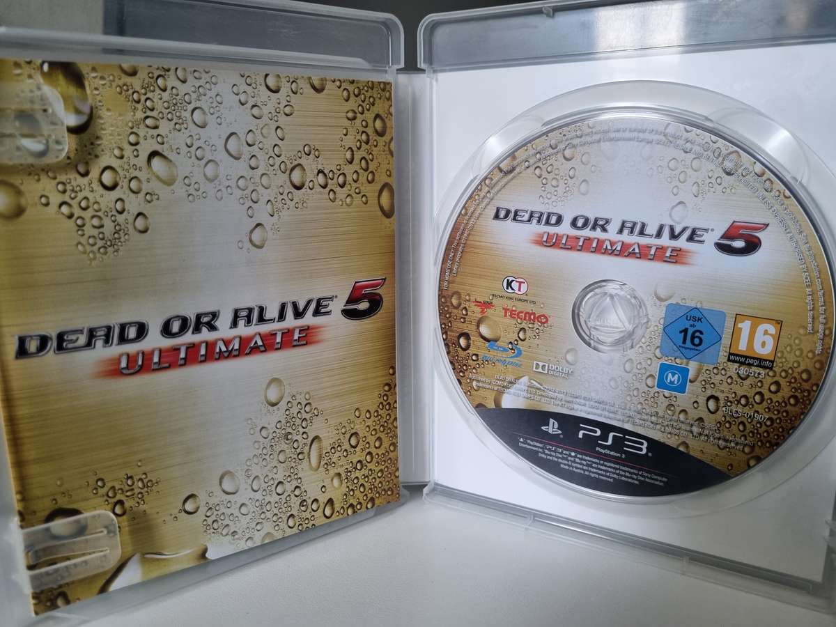 Ultimate Marvel vs Capcom 3 & Dead Or Alive 5 Ultimate PS3 Game