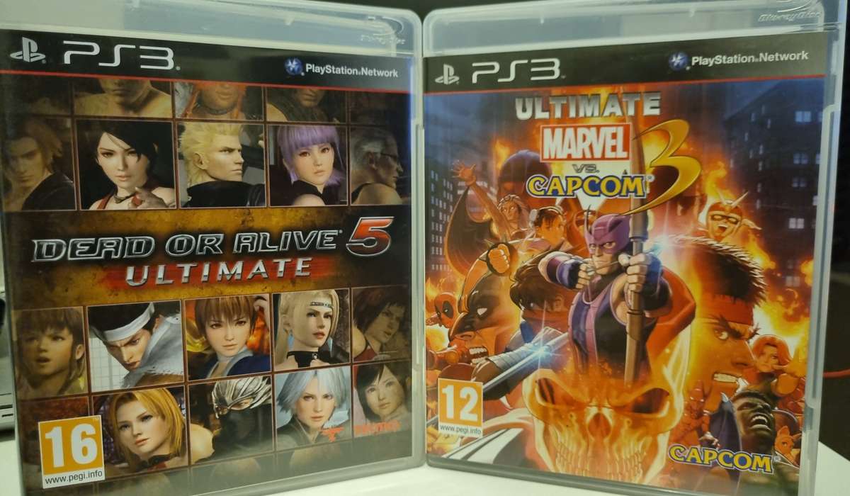 Ultimate Marvel vs Capcom 3 & Dead Or Alive 5 Ultimate PS3 Game