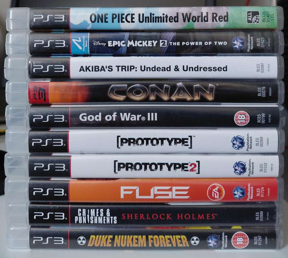 PS3 Games Bundle (10 Games)