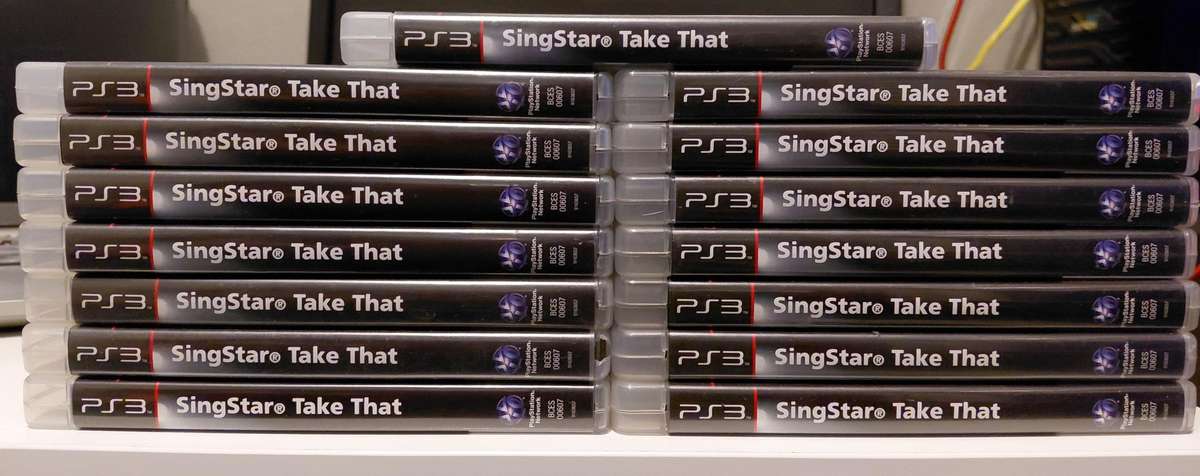 Singstar Take That Ps3 Games (Bundle of 15)