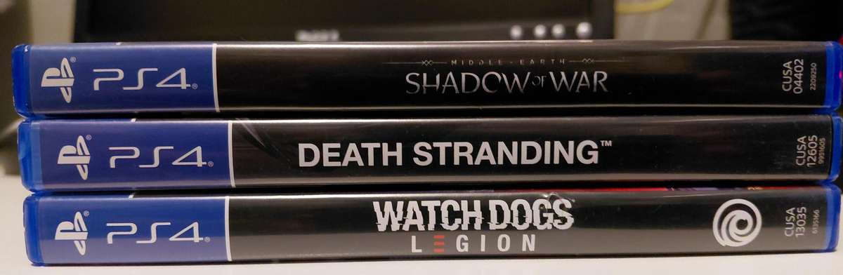 PS4 Games Bundle (3 Games)