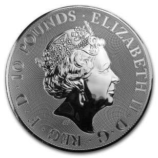 2018 10 oz Great Britain Silver Valiant Coin