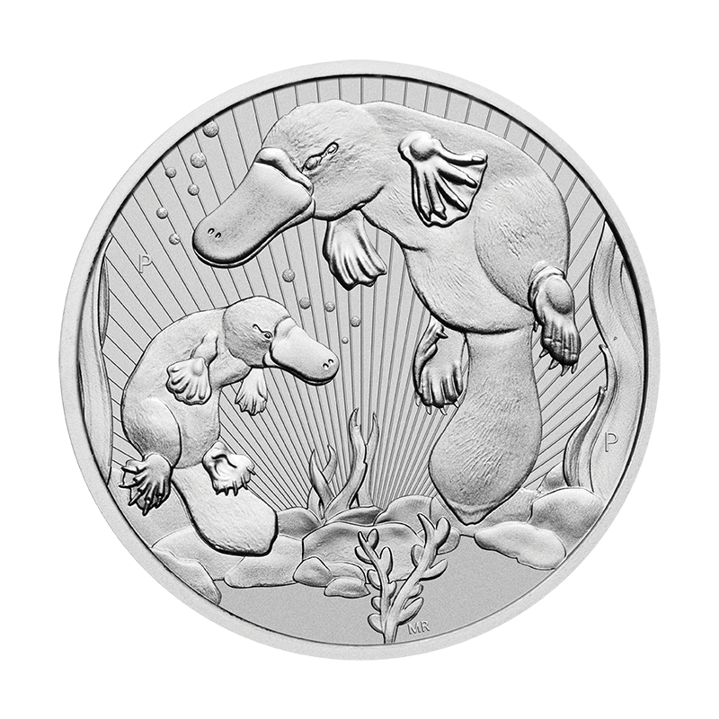 2021 2 Oz Silver Australian Platypus