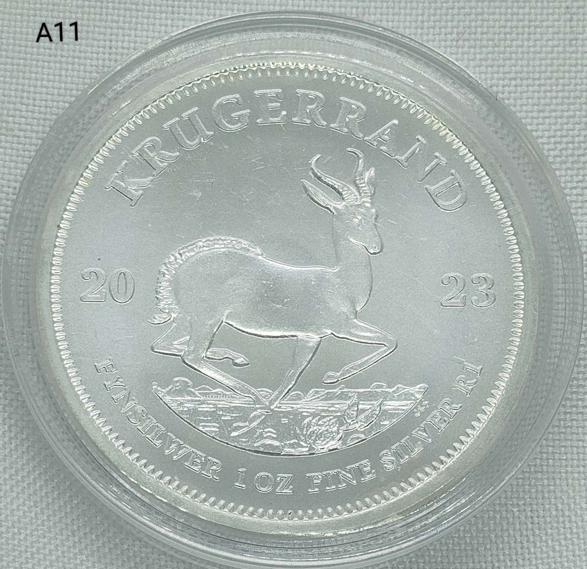 2023 Krugerrand - 1 0z .999 silver - in capsule