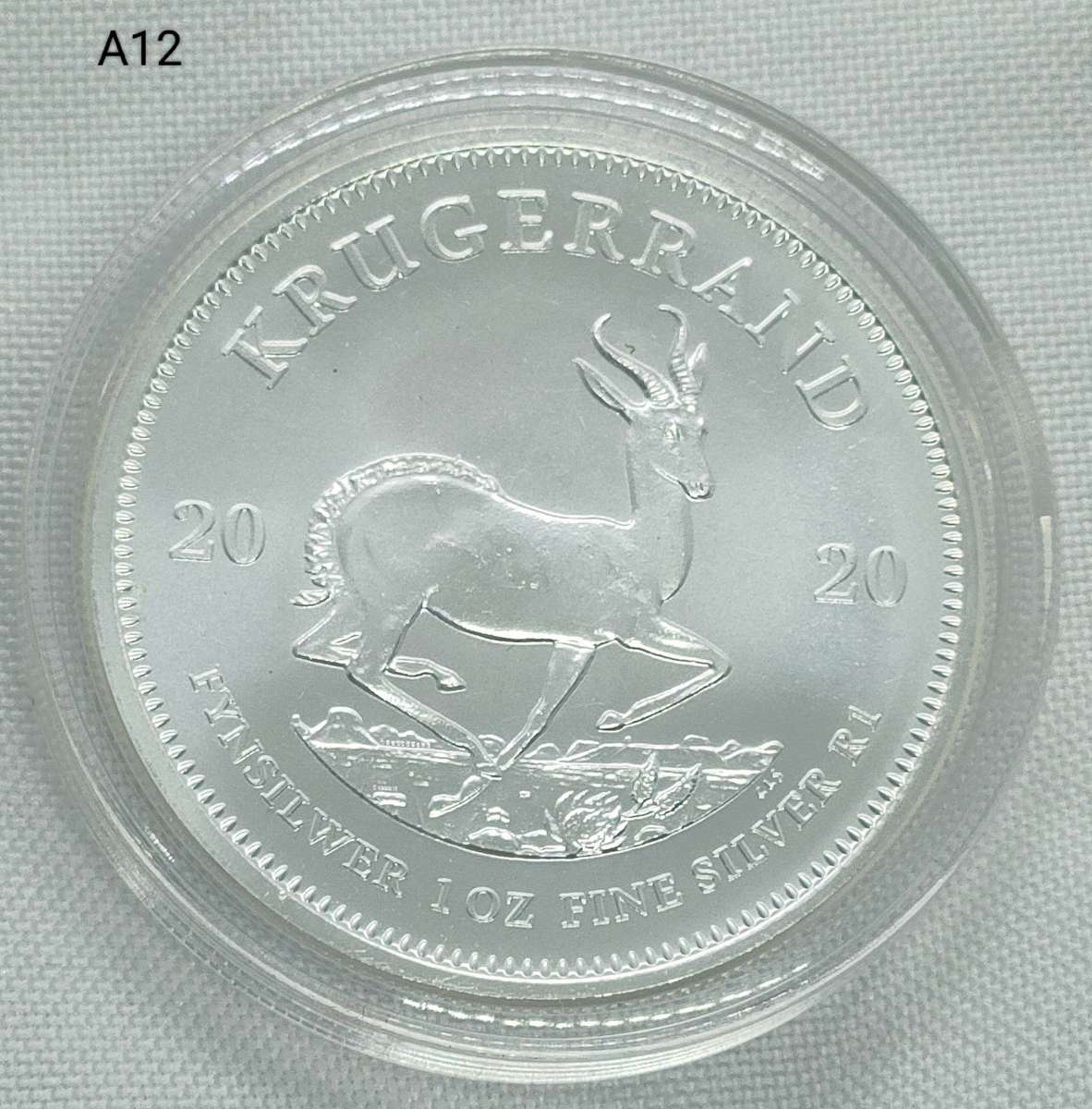 2020 Krugerrand - 1 0z .999 silver - in capsule