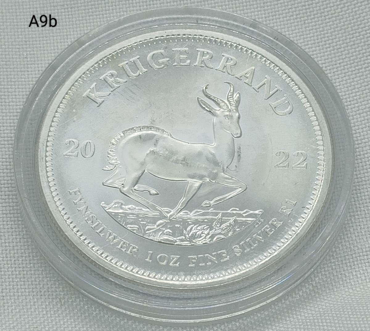 2022 Krugerrand - 1 0z .999 silver - in capsule