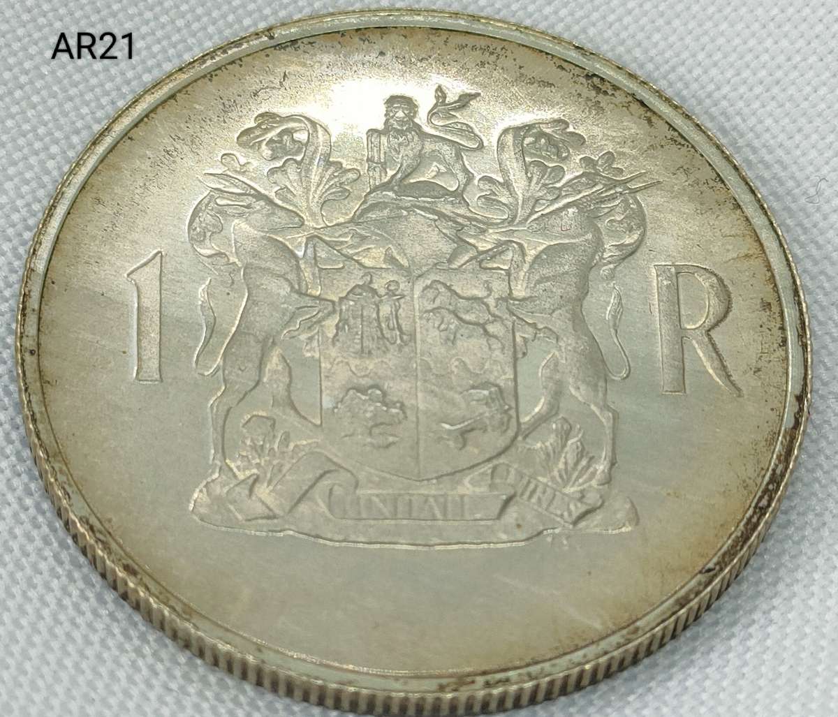 1969 RSA - R1 - .800 silver - in capsule