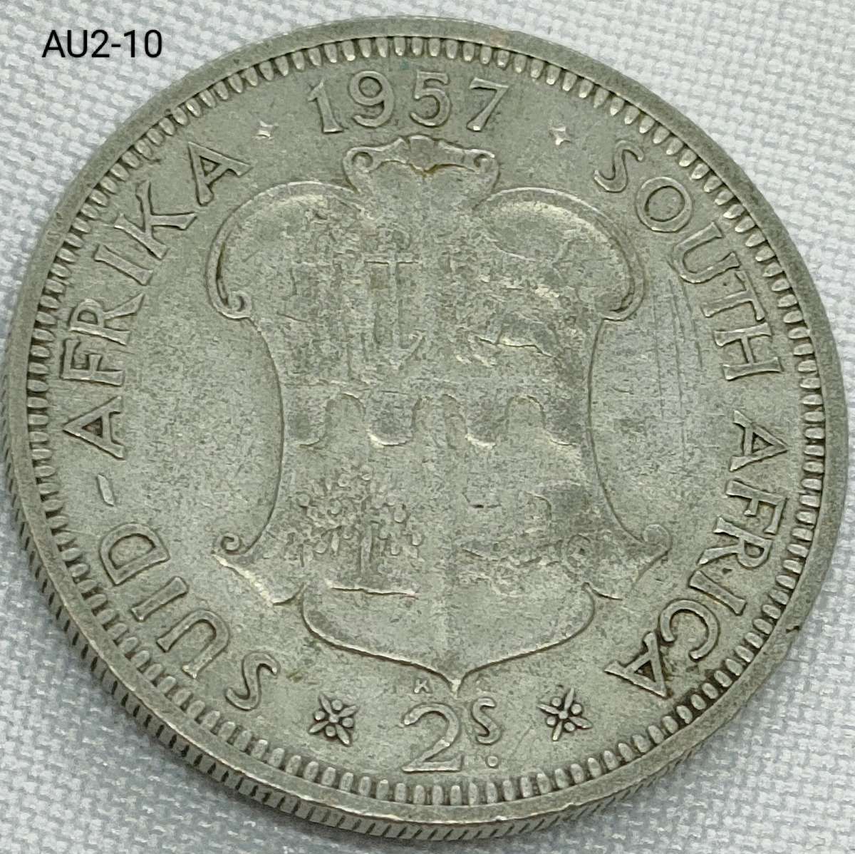 1957 Union of SA 2 shillings - florin