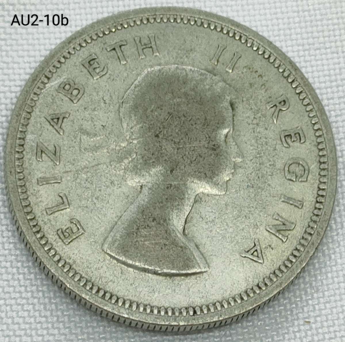1957 Union of SA 2 shillings - florin