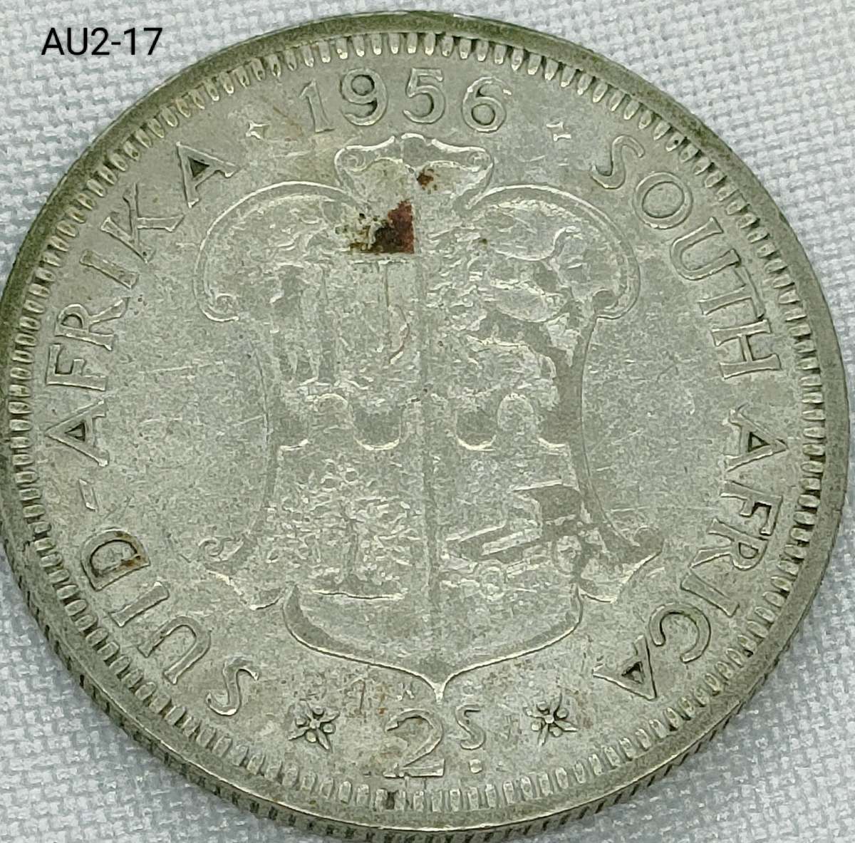 Union of SA 1956 - silver 2 shillings known as a florin