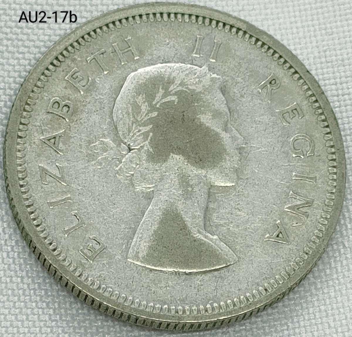 Union of SA 1956 - silver 2 shillings known as a florin