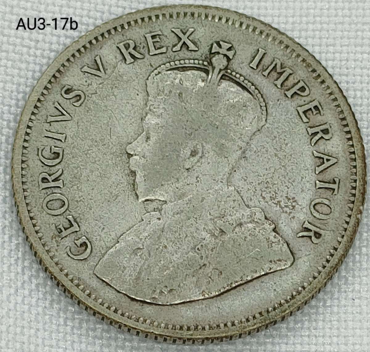 1934 Union of SA 1 shilling- .800 silver coin