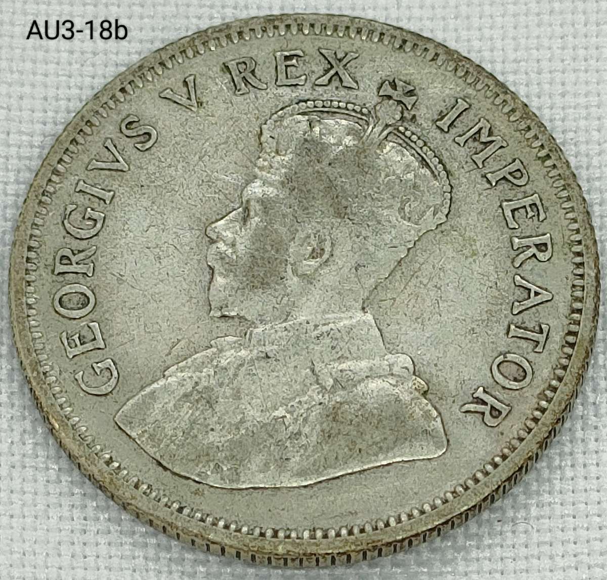 1935 Union of SA 1 shilling- .800 silver coin