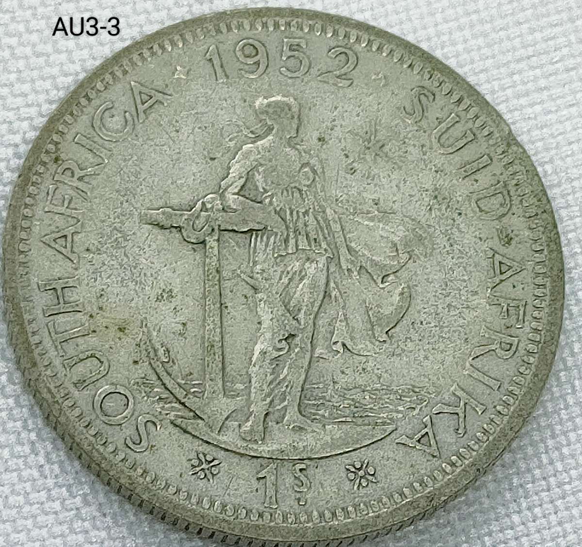 1952 Union of SA 1 shilling