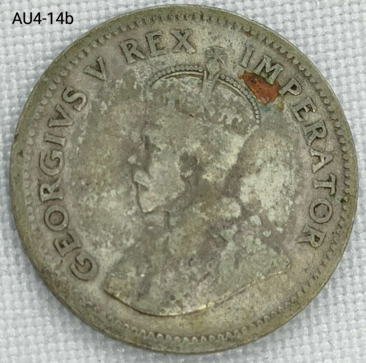 1929 Union of SA sixpence - .800 silver coin