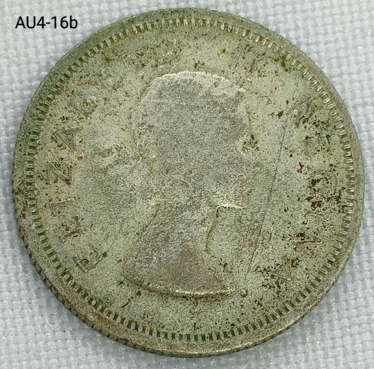 1956 Union of SA sixpence - .500 silver coin