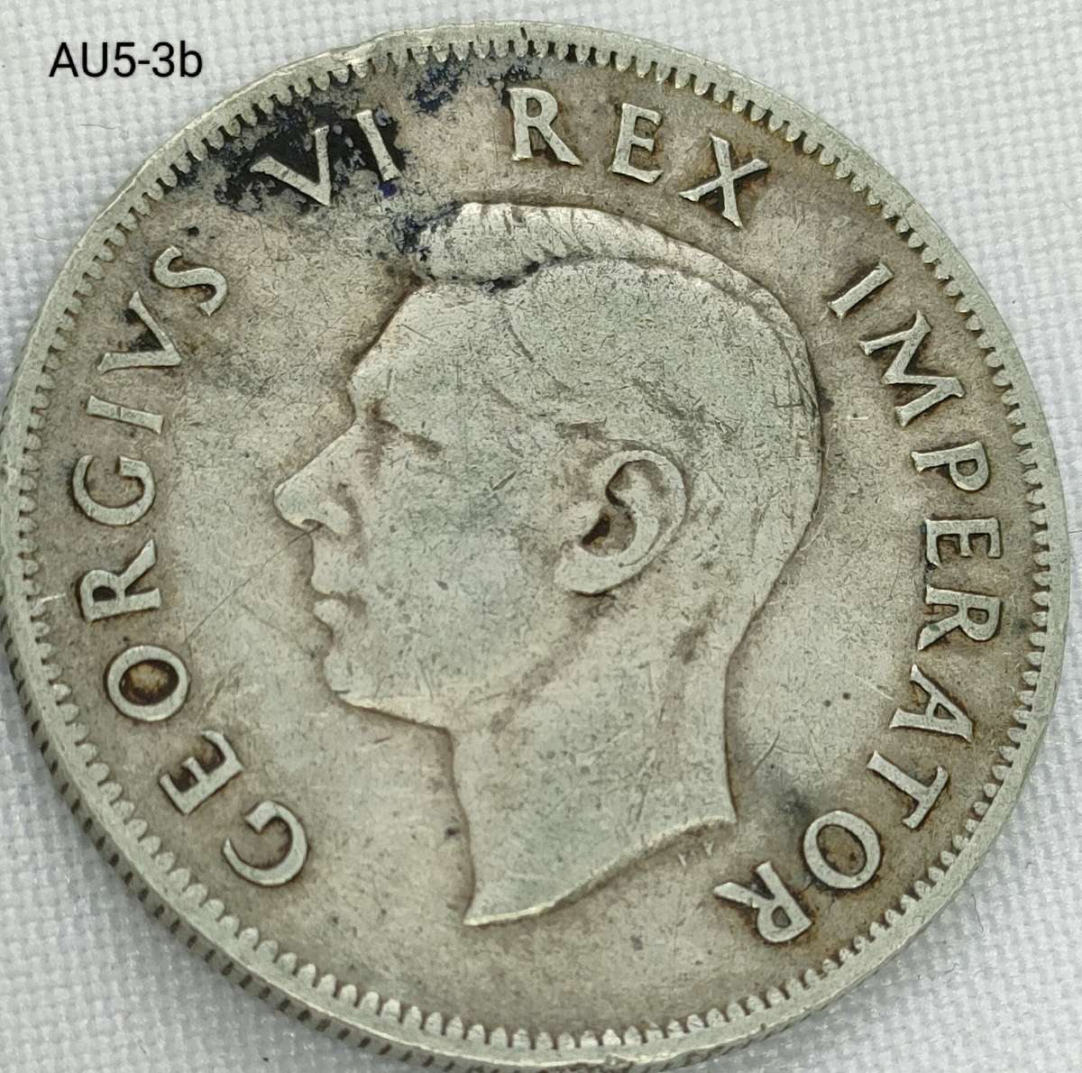 1940 Union of SA 2 and a half shillings - .800 silver coin