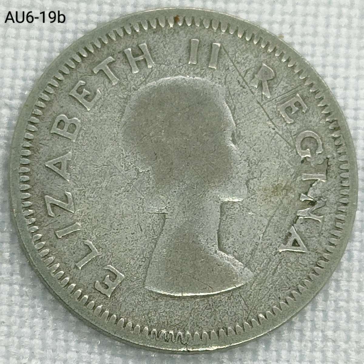1955 Union of SA threepence - .500 silver coin