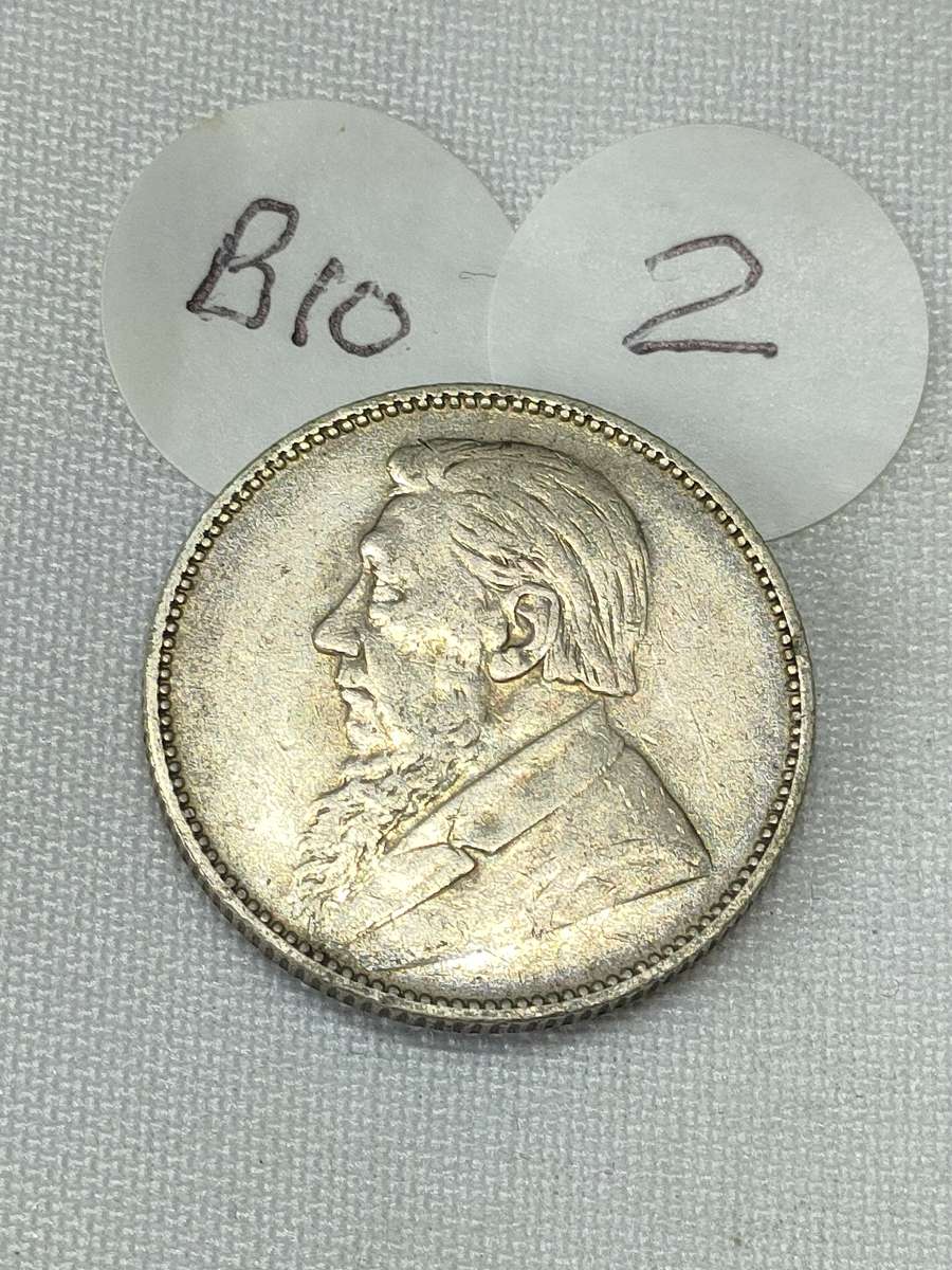 ZAR 1 Shilling: 1894: Scarce and valuable coins