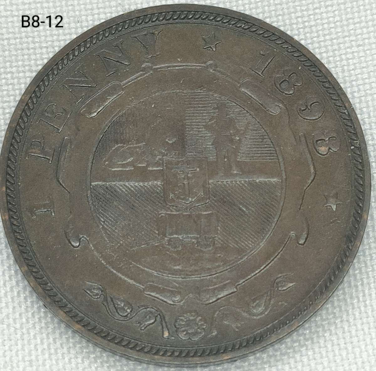 1898 ZAR penny