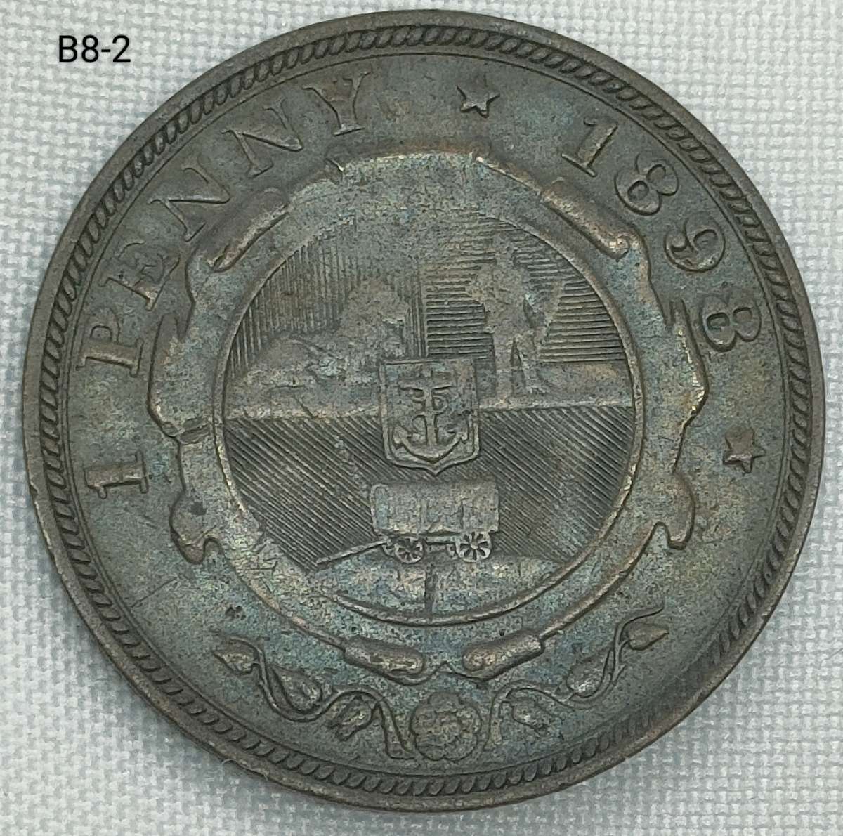 1898 ZAR penny