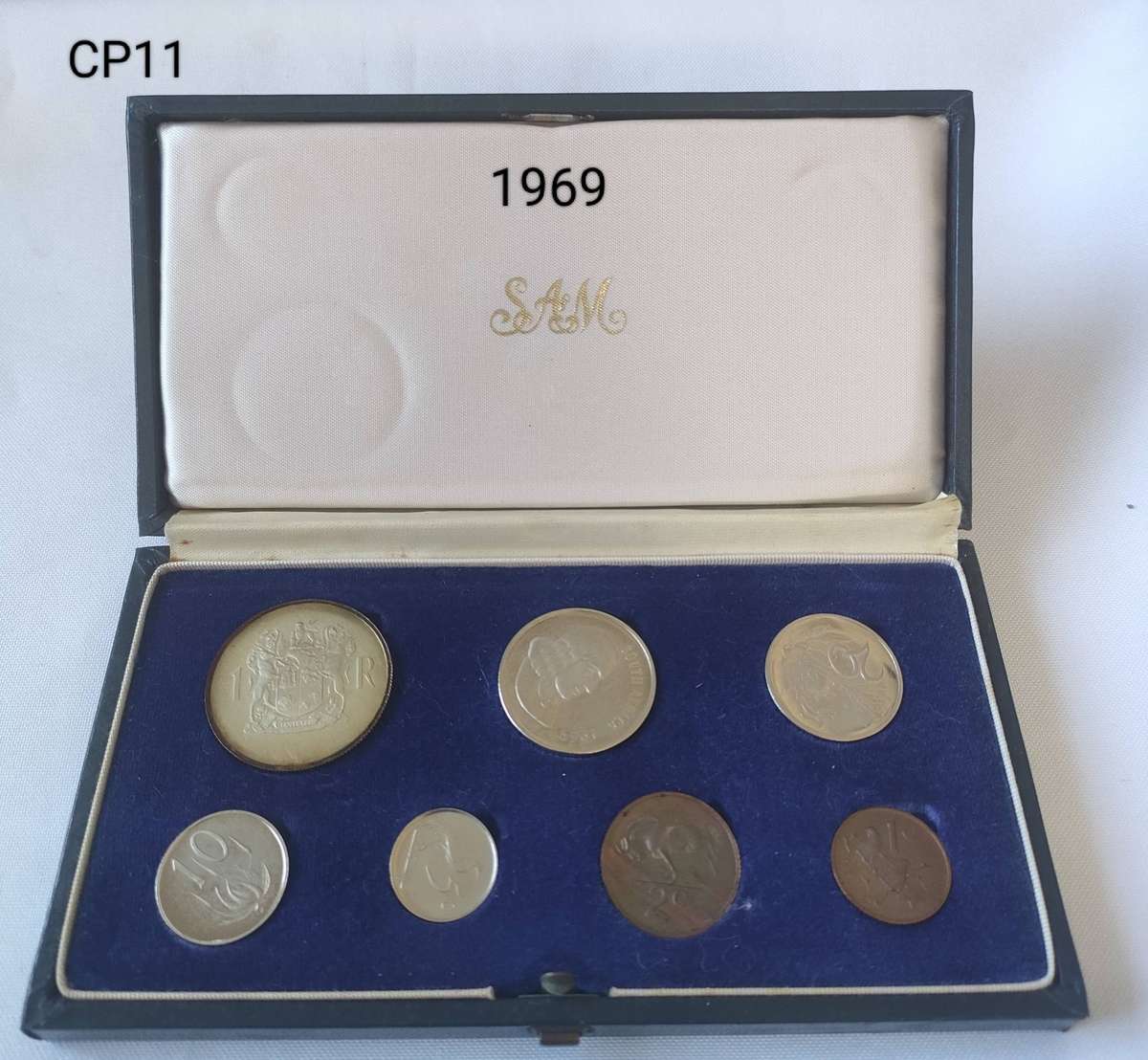 1969 South Africa Proof set in SA Mint box