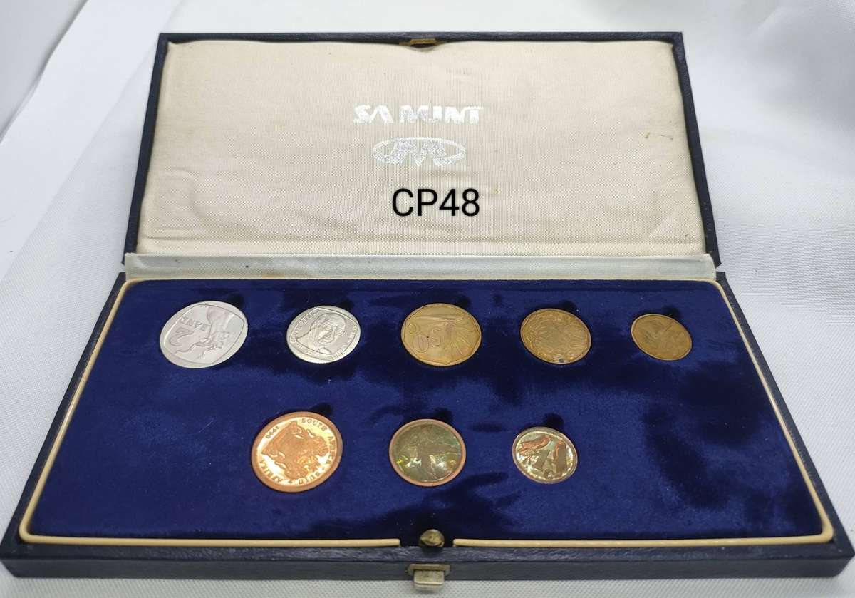 1993 RSA Short Proof set-SA Mint box fully intact, but scuffed