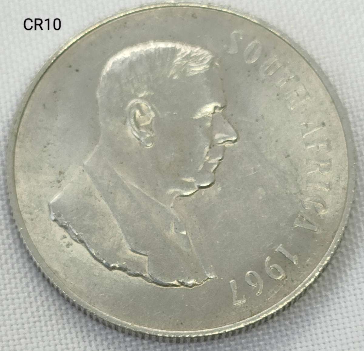 1967 RSA - R1 - .800 silver - in capsule-proof