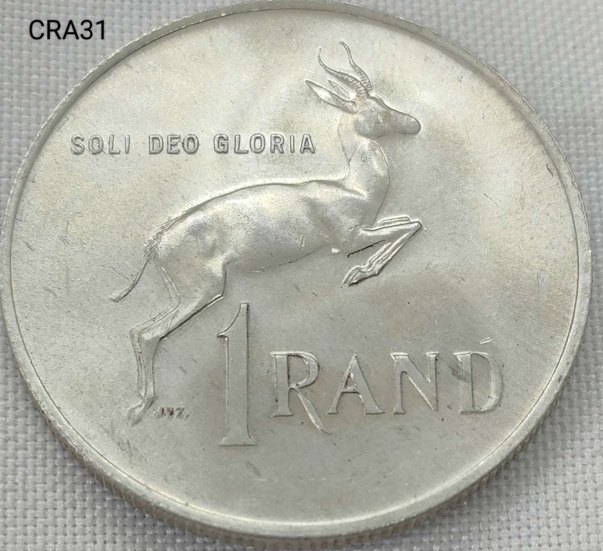 1967 RSA - R1 - .800 silver - in capsule-good - proof