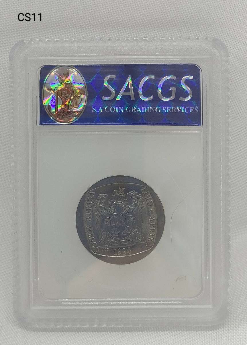 1994 Republic of South Africa - graded VF-25 by SACGS - Inauguration