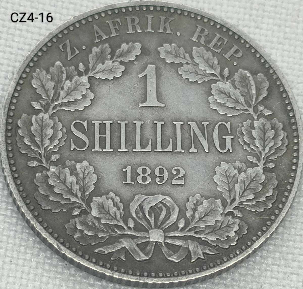1892 ZAR 1 shilling-exquisite condition