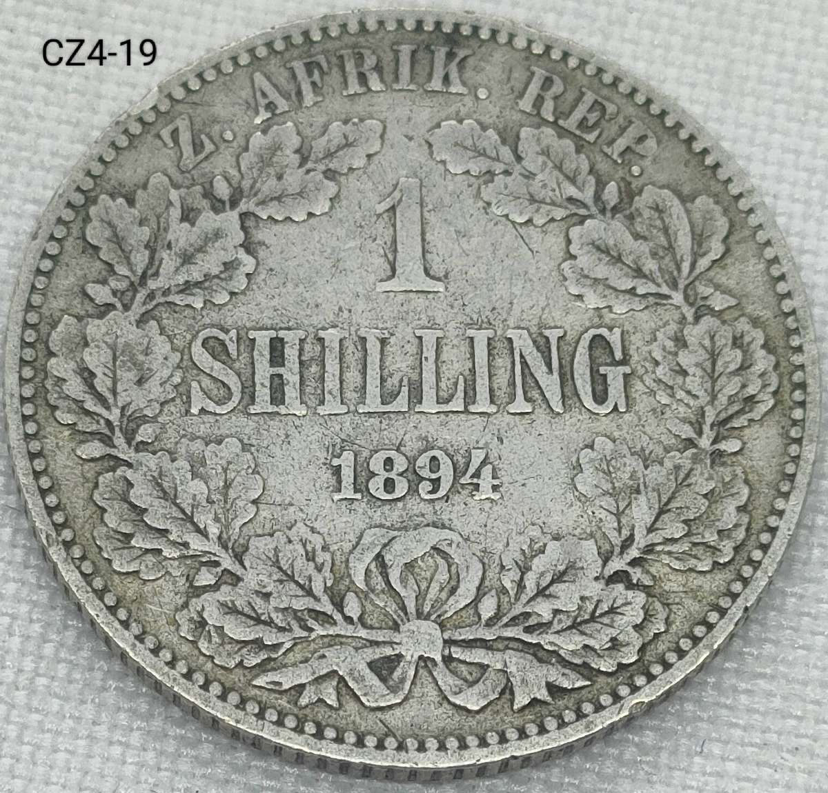 1894 ZAR 1 shilling- lovely collectable coin