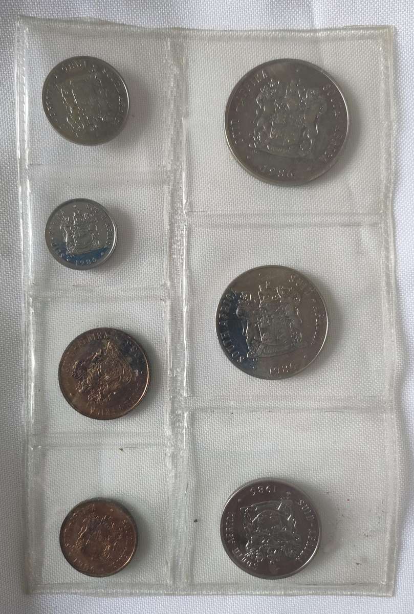 1986 RSA SA Mint UNC mintpack