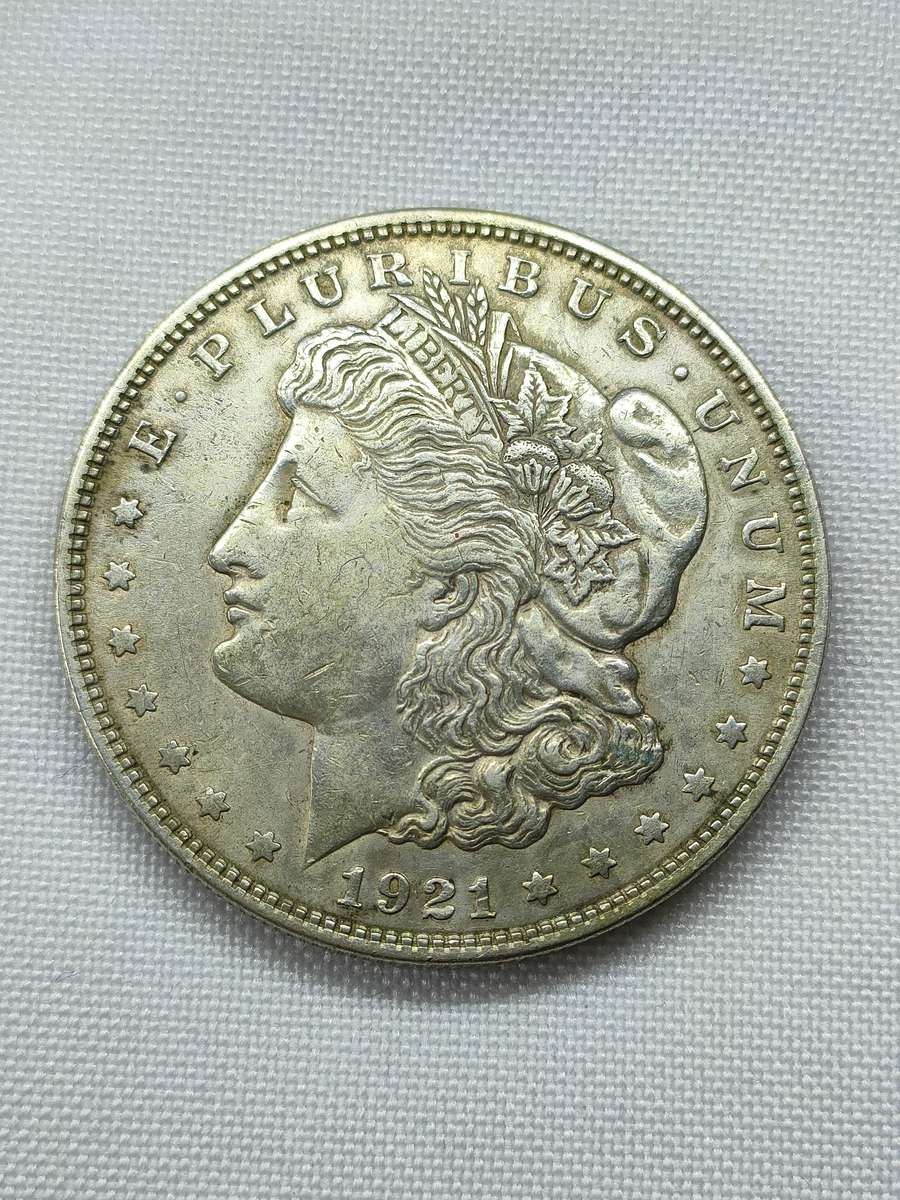 1921 USA Morgan Dollar (.900): Sought after coin, particularly in South Africa