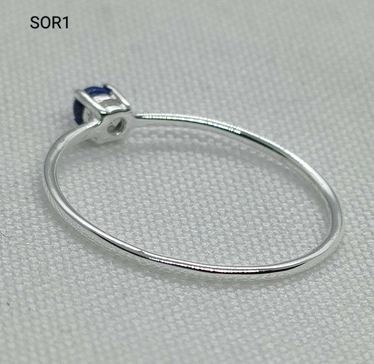 New Sterling Opal ring-925stamp-size US7- lovely fine design with small gemstone