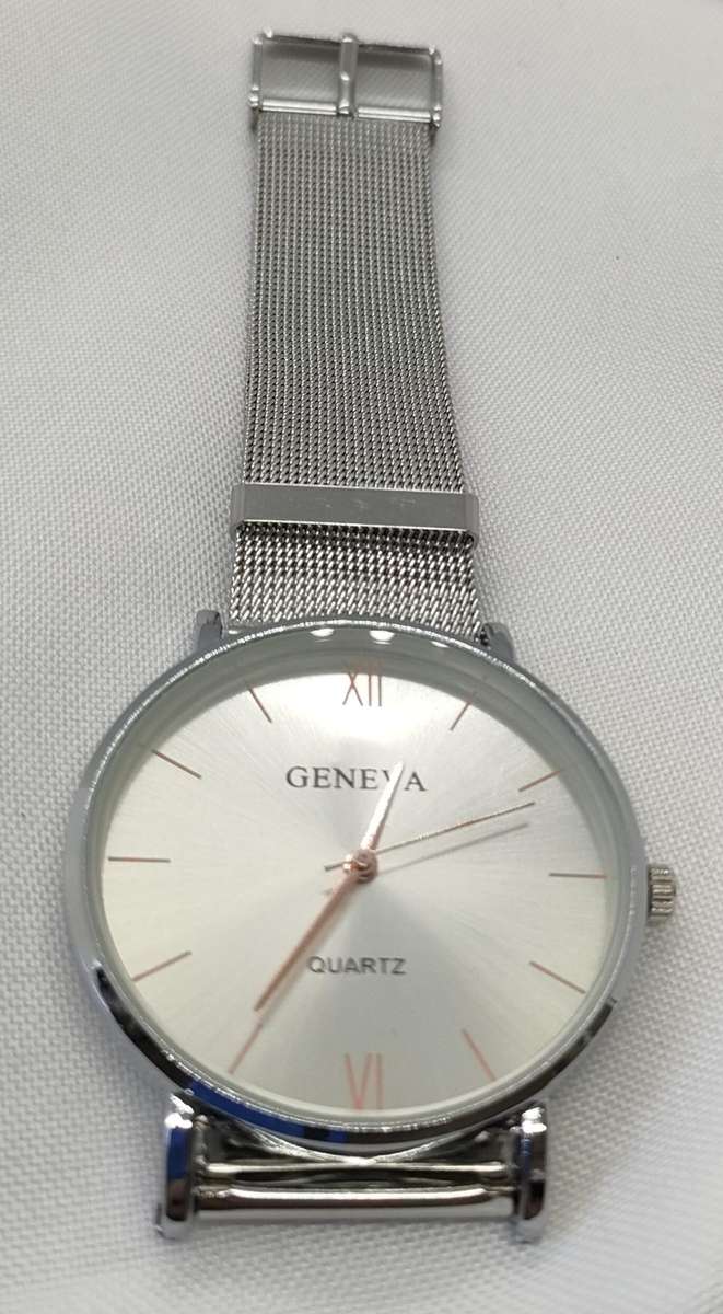 New Geneva Men's wristwatch - good quality - face 40 mm +