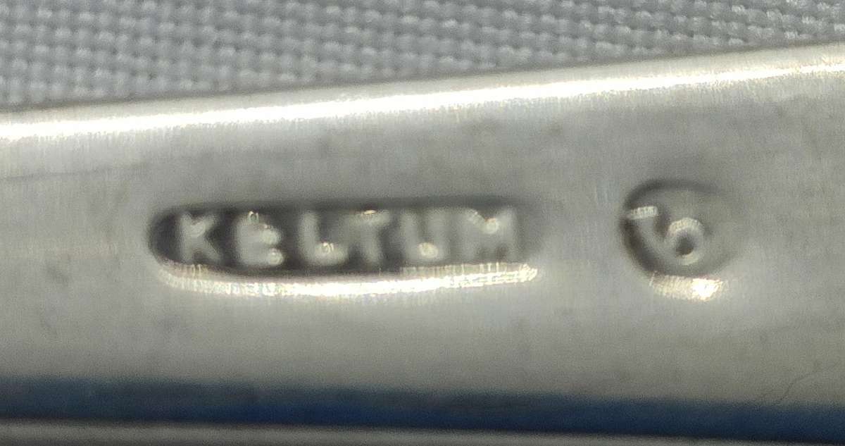 10 Pce hallmarked Keltum silverplated cutlery full size spoons, knives and forks 1 of 3