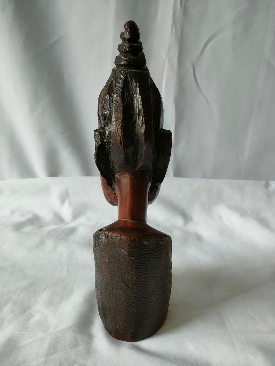 Exquisitely carved African male Bust:  Excellent condition: Height 270 mm